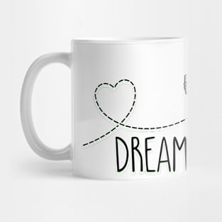 Dreamer and Peace sign Mug